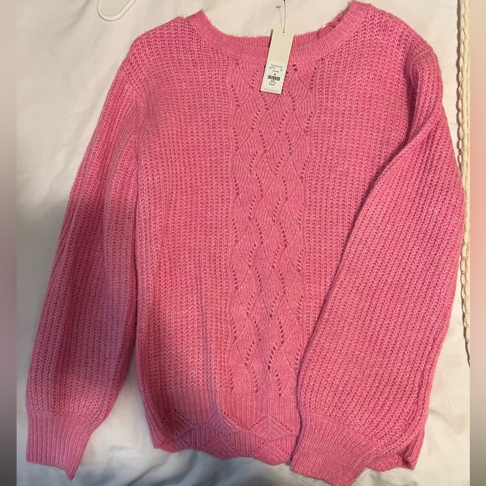 Pink Knit sweater from Francesca’s